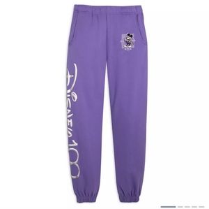 Mickey Mouse Disney100 Jogger Pants for Adults Size Small NWOT